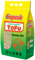 барсик Комкующийся Tofu Тропик MIX