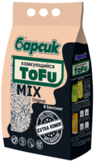 барсик Комкующийся Tofu MIX Original & Бентонит