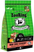 ZooRing Mini Dog Exigent Телятина и Рис с Тыквой