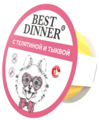 Best Dinner с Телятиной и Тыквой для Собак (ламистер)