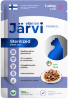Jarvi Sterilized Adult Cat Turkey in Jelly (пауч)
