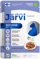 Jarvi Sensitive Adult Cat Rabbit in Sauce (пауч)