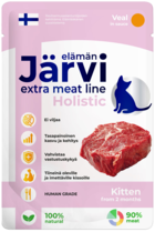 Jarvi Extra Meat Line Kitten Veal in Sauce (пауч)
