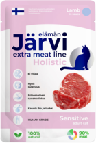 Jarvi Extra Meat Line Sensitive Adult Cat Lamb in Sauce (пауч)