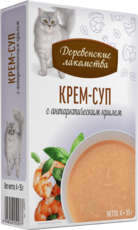 Деревенские Лакомства Крем-суп с Антарктическим Крилем