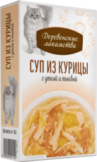 Деревенские Лакомства Суп из Курицы с Уткой и Тыквой