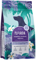 Florida Индейка, Ягнёнок, Черника для Взрослых Собак Средних и Крупных Пород