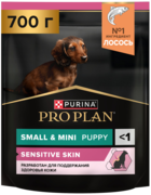 Pro Plan Small & Mini Puppy Sensitive Skin Лосось